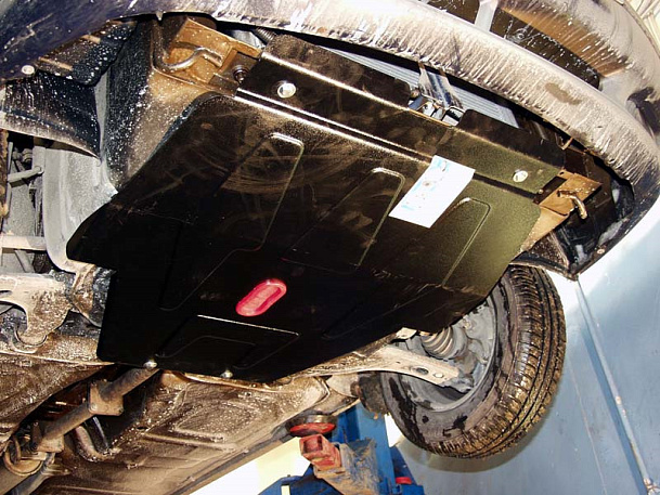 Установка защиты ДВС(Nissan)